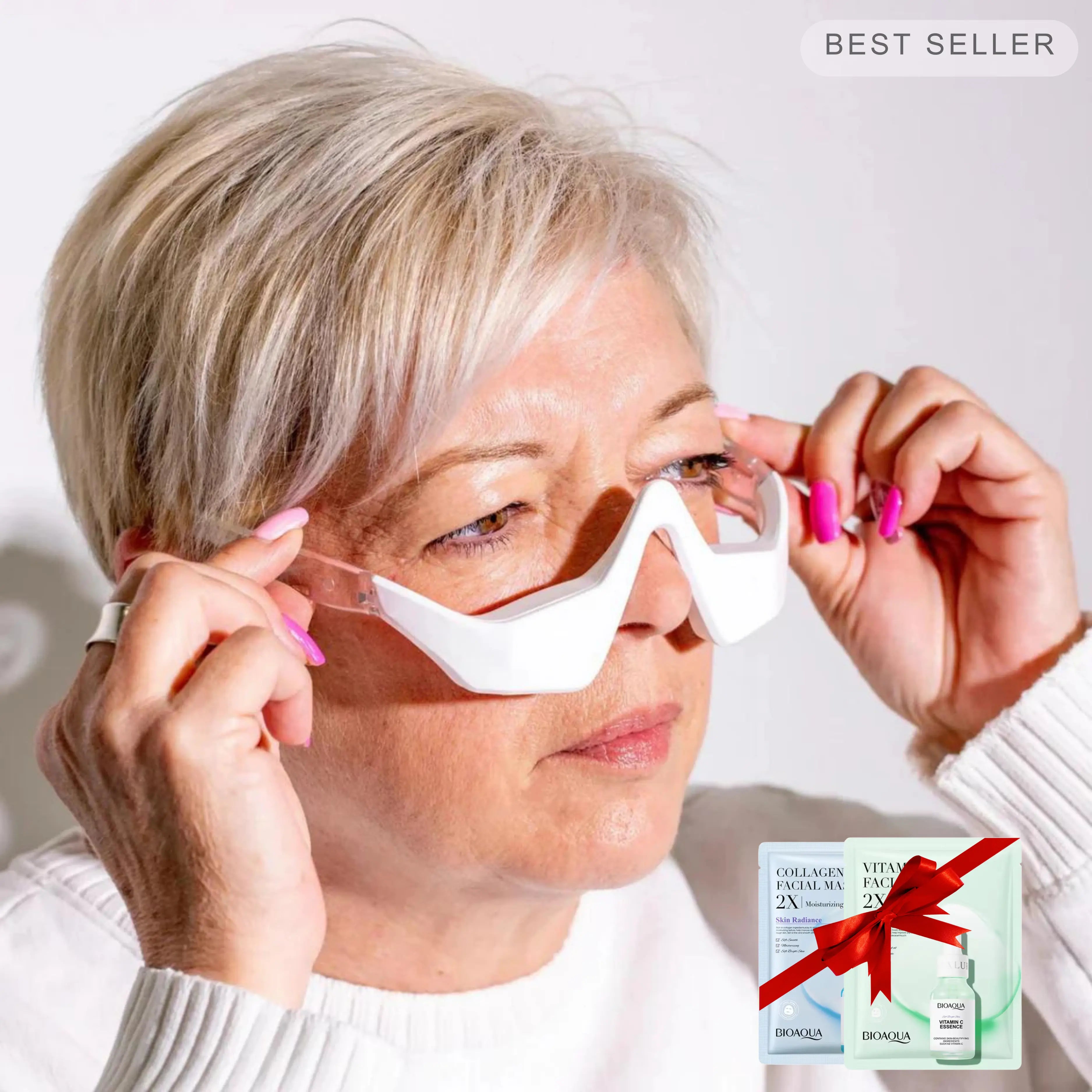 2-in-1 Red Light Therapy Glasses